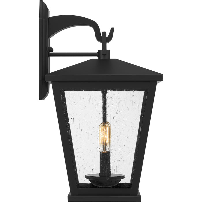 One Light Outdoor Wall Mount from the Joffrey collection in Matte Black finish