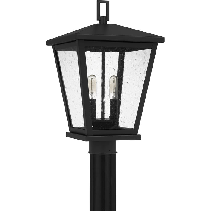 One Light Outdoor Post Mount from the Joffrey collection in Matte Black finish