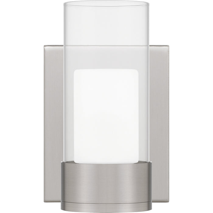 LED Wall Sconce from the Logan collection in Brushed Nickel finish