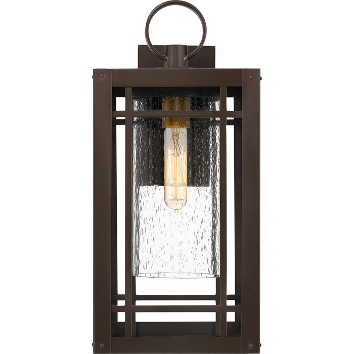 One Light Outdoor Wall Mount from the Pelham collection in Western Bronze finish