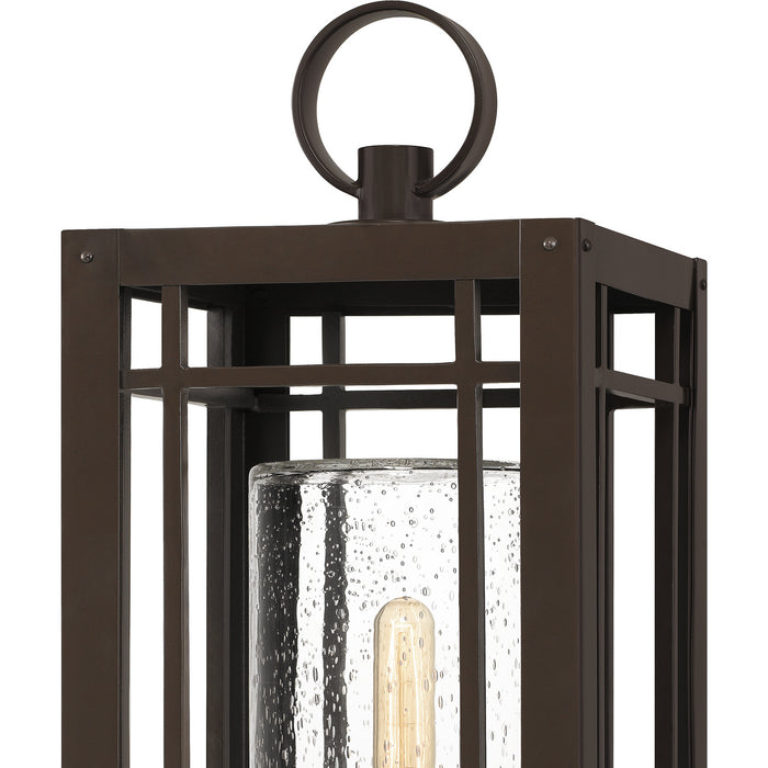 One Light Outdoor Post Mount from the Pelham collection in Western Bronze finish