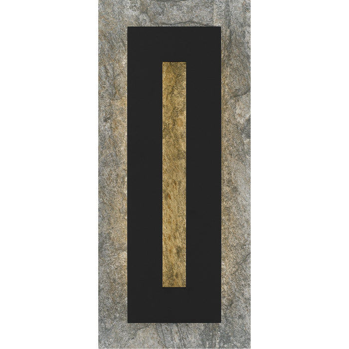 LED Outdoor Wall Mount from the Tate collection in Earth Black finish