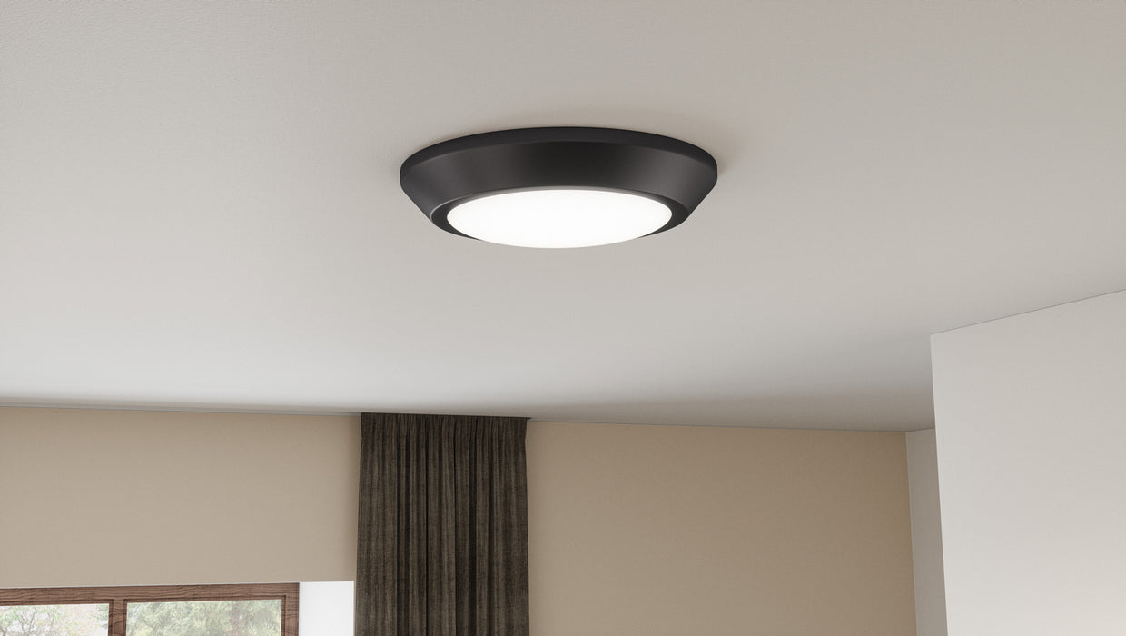 LED Flush Mount from the Verge collection in Oil Rubbed Bronze finish