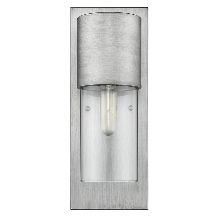 One Light Wall Mount from the Cooper collection in Matte Nickel finish