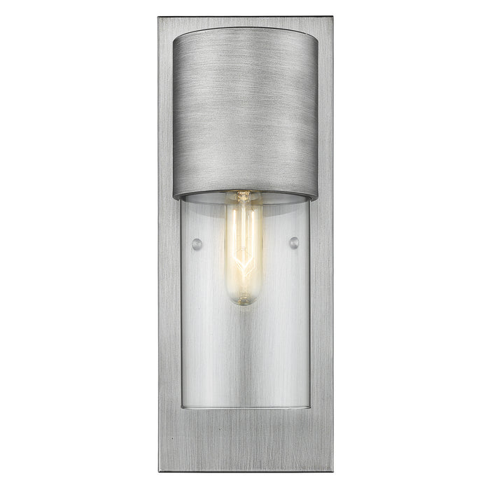 One Light Wall Mount from the Cooper collection in Matte Nickel finish