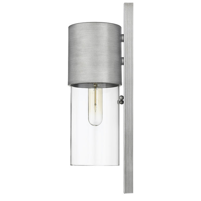 One Light Wall Mount from the Cooper collection in Matte Nickel finish