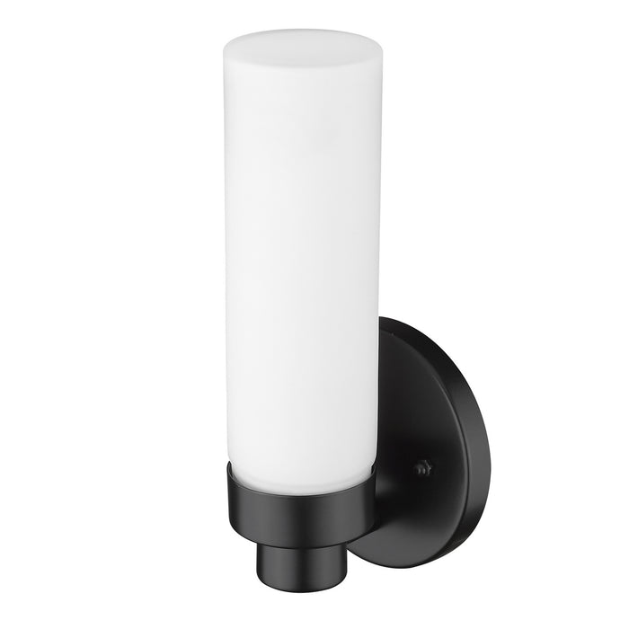 One Light Wall Sconce from the Valmont collection in Matte Black finish