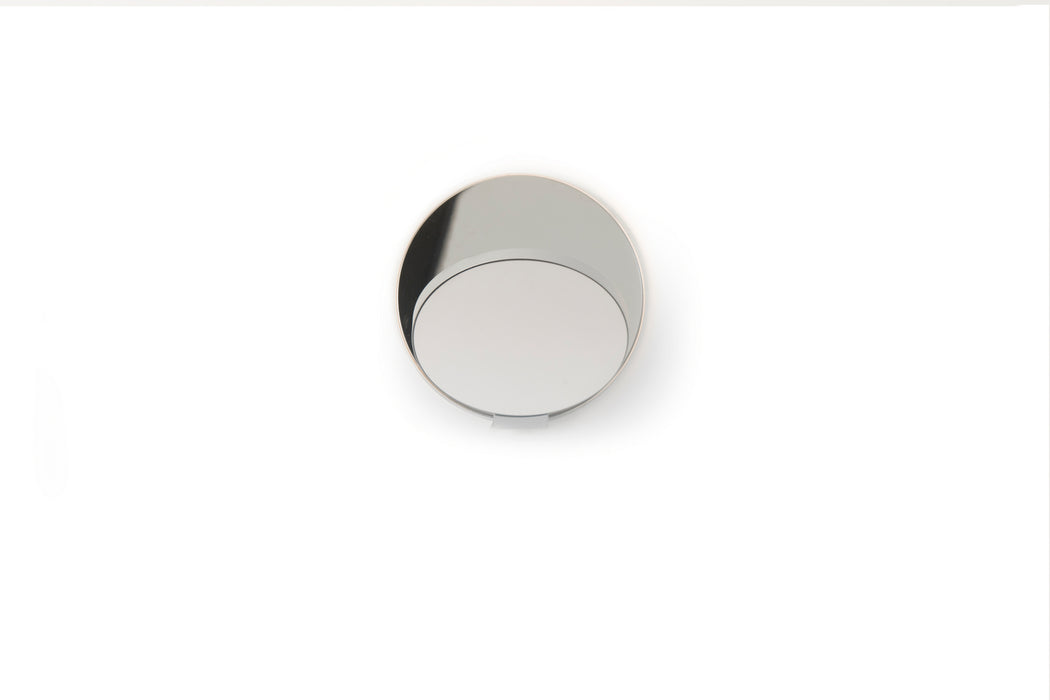 LED Wall Sconce from the Gravy collection in Silver, Chrome finish