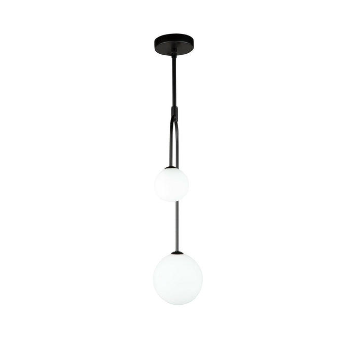 LED Pendant from the Comet collection in Semi Matte Black finish