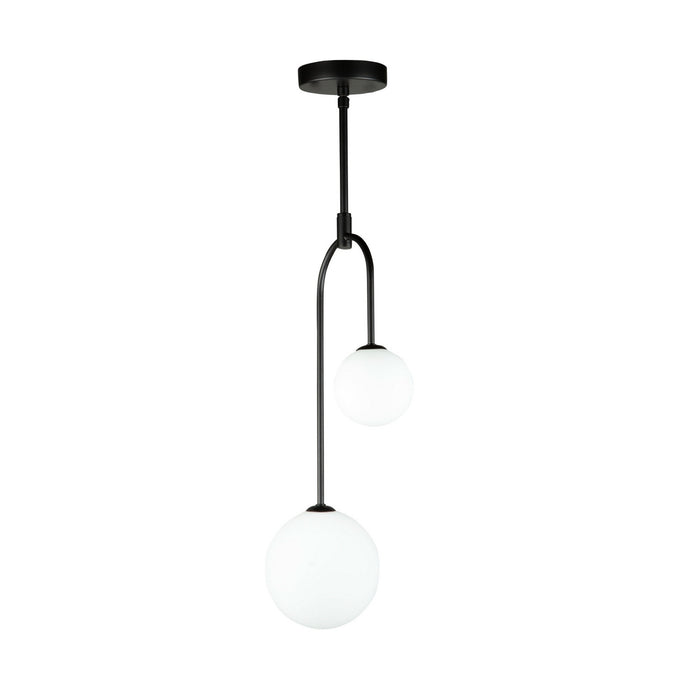 LED Pendant from the Comet collection in Semi Matte Black finish