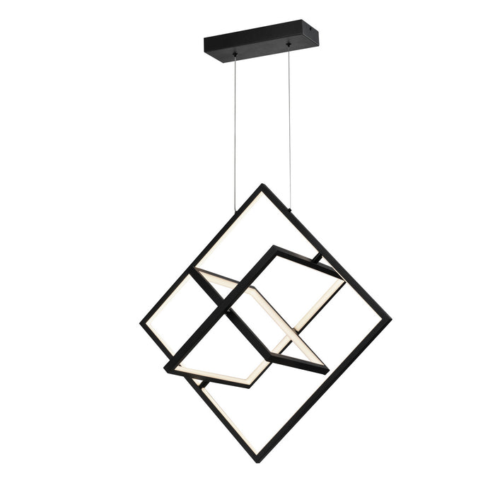 LED Pendant from the Graymar collection in Black finish