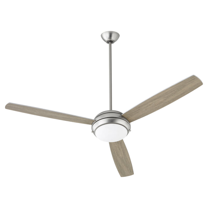 60``Ceiling Fan from the Expo collection in Satin Nickel finish
