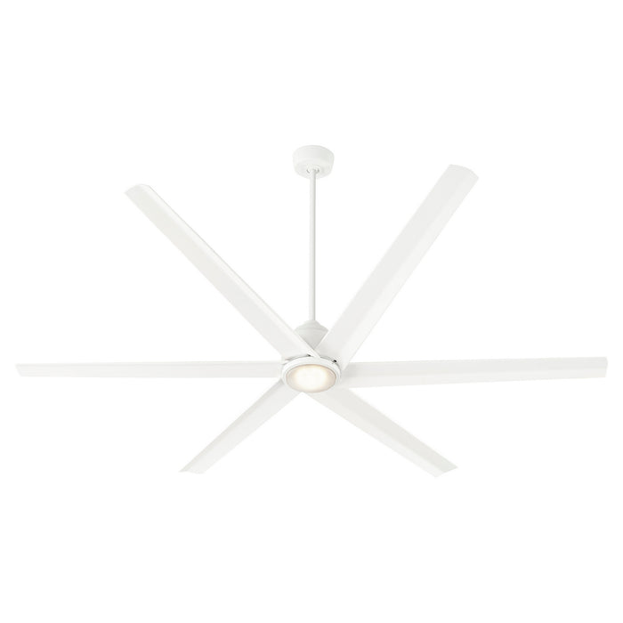 80``Ceiling Fan from the Titus collection in Studio White finish