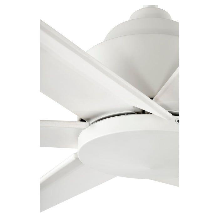 80``Ceiling Fan from the Titus collection in Studio White finish