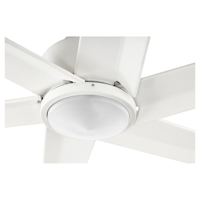 80``Ceiling Fan from the Titus collection in Studio White finish