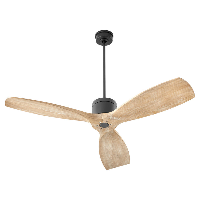 64``Ceiling Fan from the Lurus collection in Matte Black finish