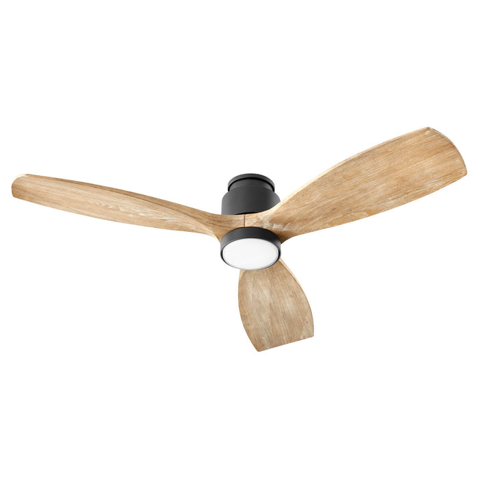 64``Ceiling Fan from the Lurus collection in Matte Black finish