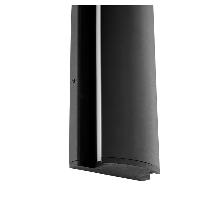 LED Outdoor Wall Lantern from the Artemis collection in Noir finish