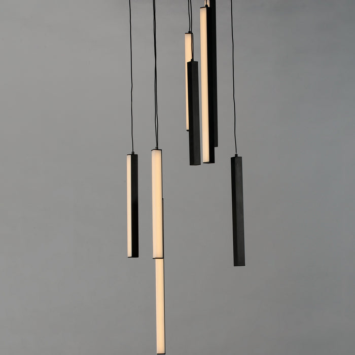 LED Pendant from the Hover collection in Black finish