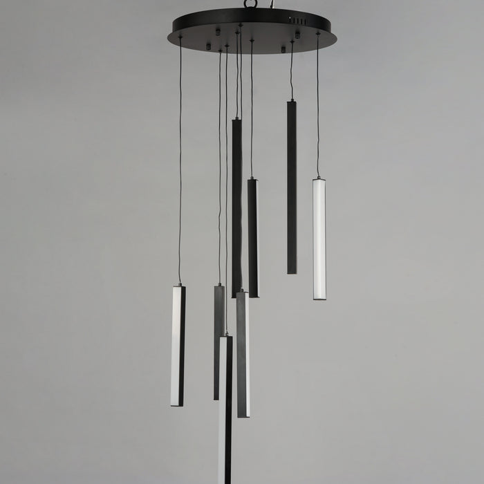 LED Pendant from the Hover collection in Black finish