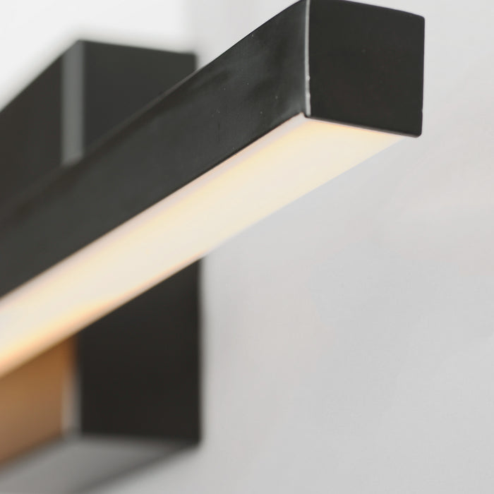 LED Wall Sconce from the Hover collection in Black finish