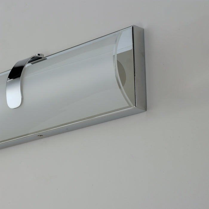 LED Bath Vanity from the Clutch collection in Polished Chrome finish