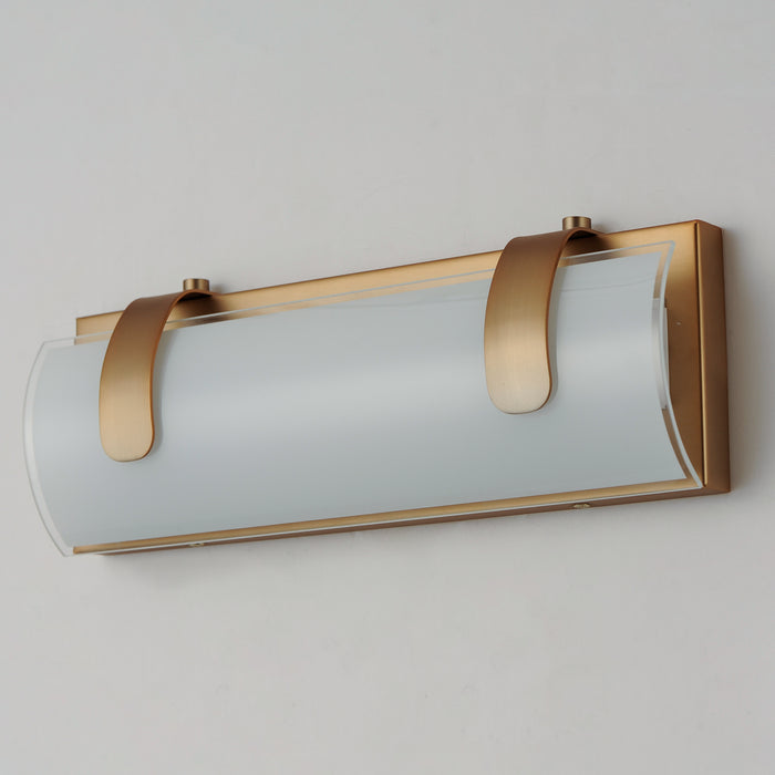 LED Bath Vanity from the Clutch collection in Gold finish
