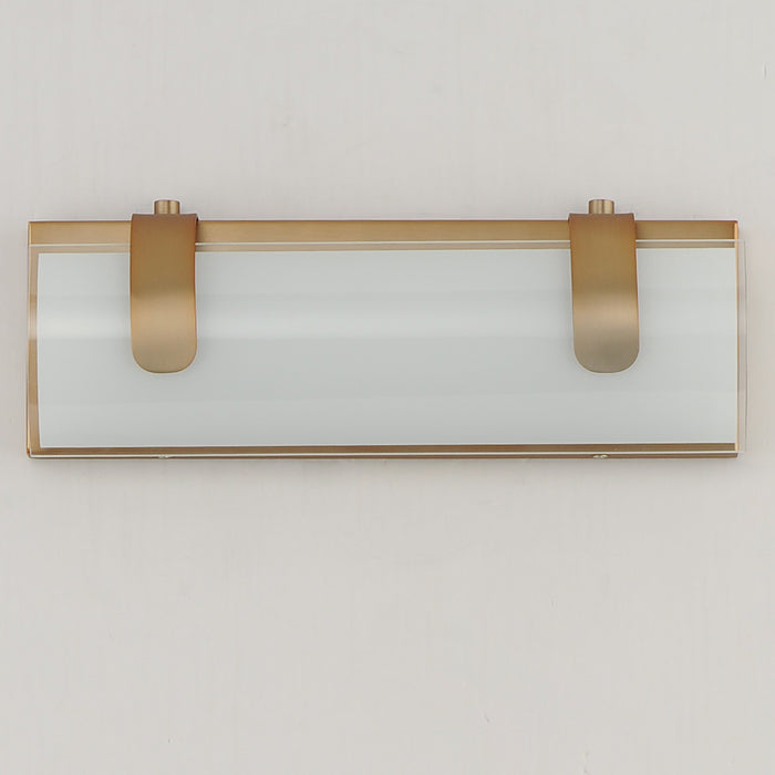 LED Bath Vanity from the Clutch collection in Gold finish