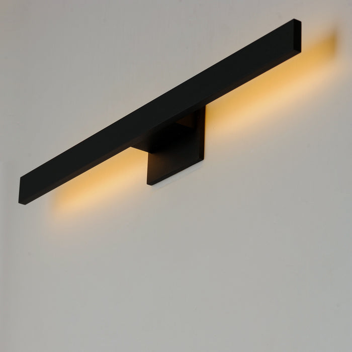 LED Outdoor Wall Sconce from the Alumilux Line collection in Black finish
