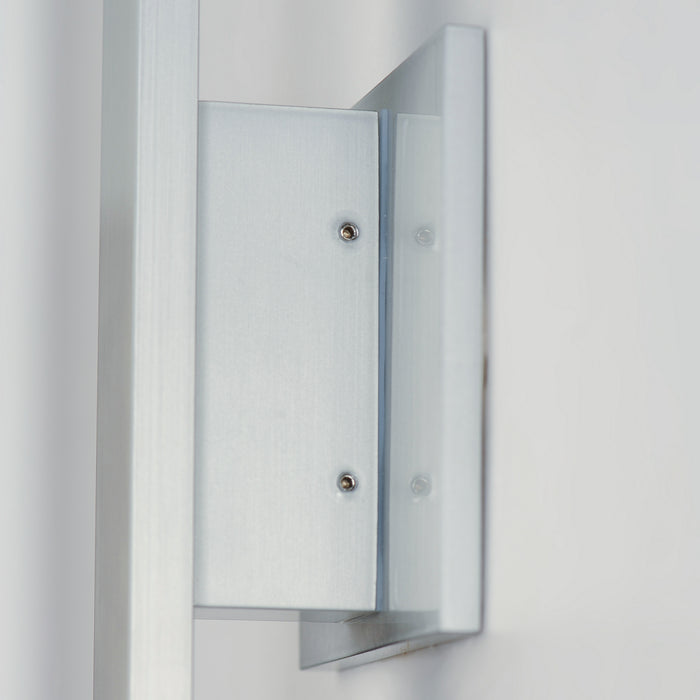 LED Outdoor Wall Sconce from the Alumilux Line collection in Satin Aluminum finish