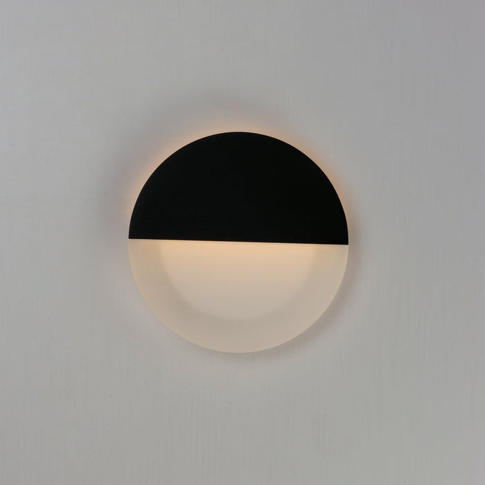 LED Outdoor Wall Sconce from the Alumilux Glow collection in Black finish