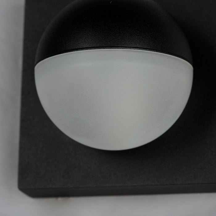 LED Wall Sconce from the Alumilux Majik collection in Black finish