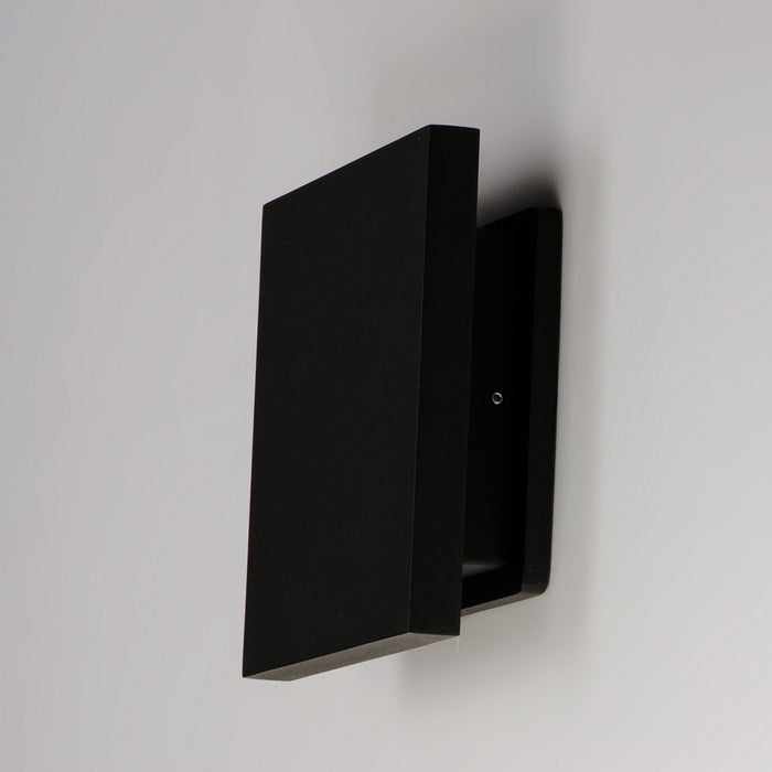 LED Outdoor Wall Sconce from the Alumilux Tau collection in Black finish