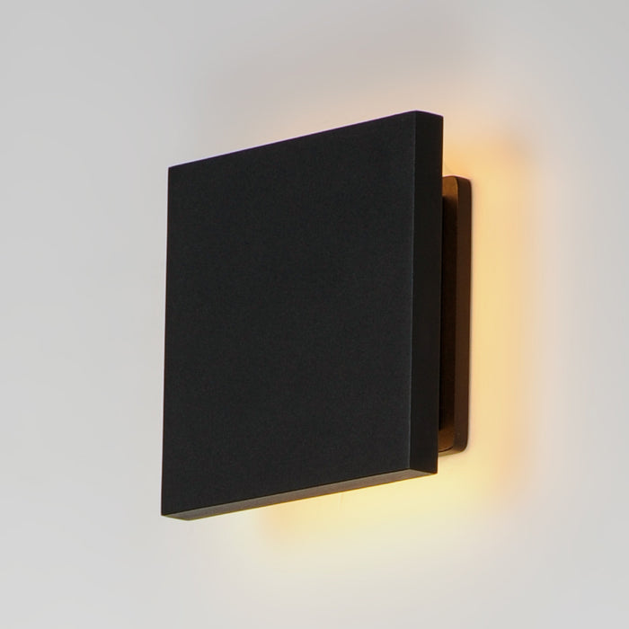 LED Outdoor Wall Sconce from the Alumilux Tau collection in Black finish