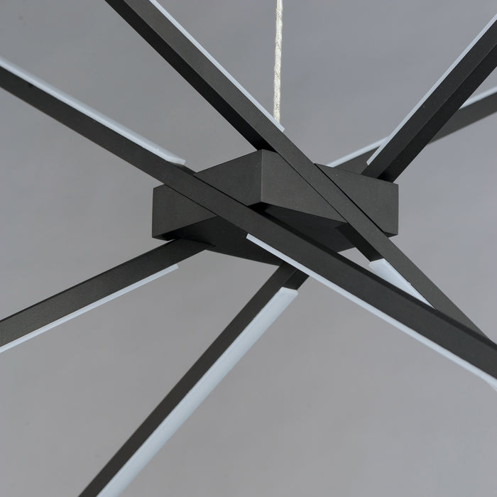 LED Pendant from the Alumilux Aster collection in Black finish
