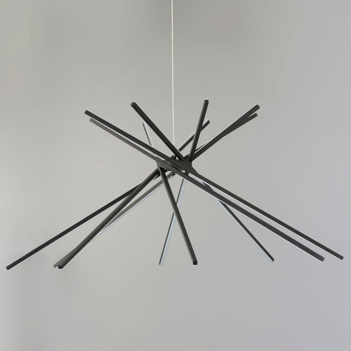 LED Pendant from the Alumilux Aster collection in Black finish