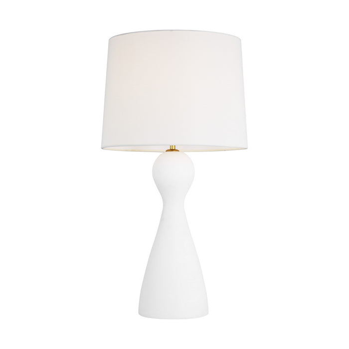 One Light Table Lamp from the Constance collection in Textured White finish
