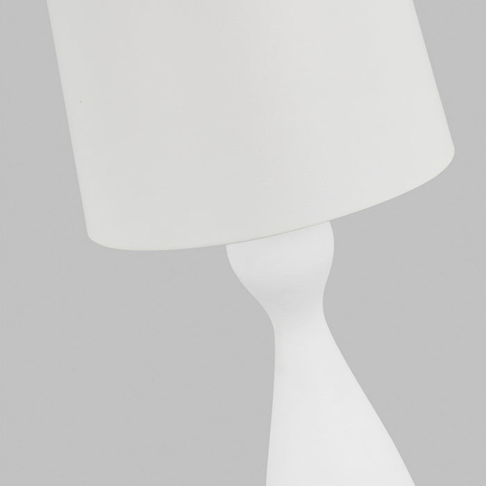 One Light Table Lamp from the Constance collection in Textured White finish
