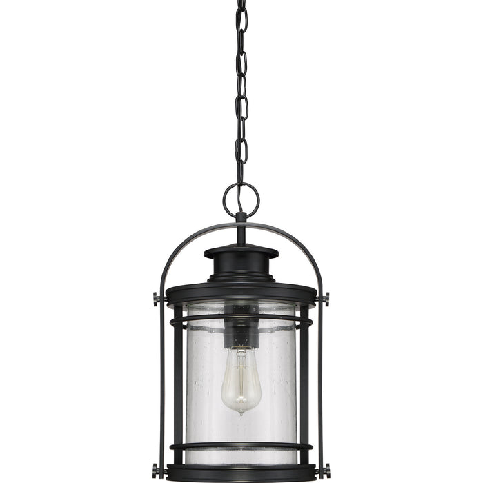 One Light Mini Pendant from the Booker collection in Mystic Black finish