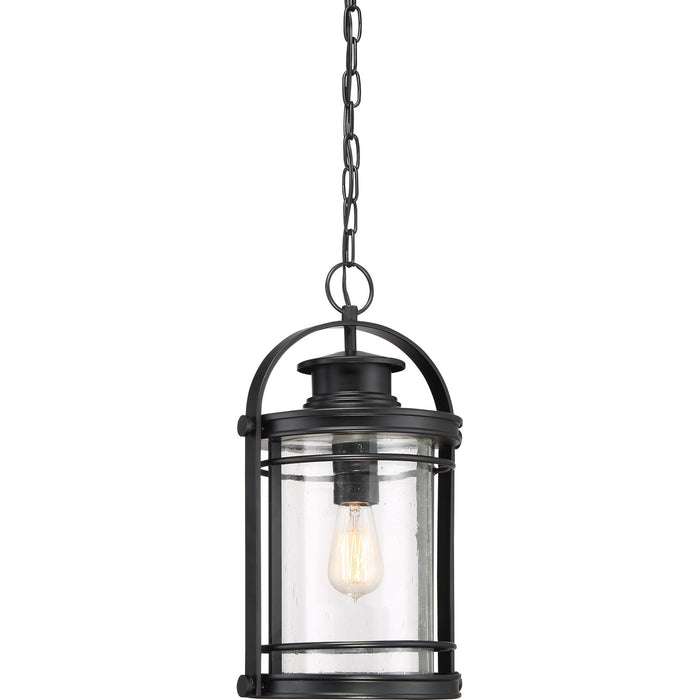 One Light Mini Pendant from the Booker collection in Mystic Black finish