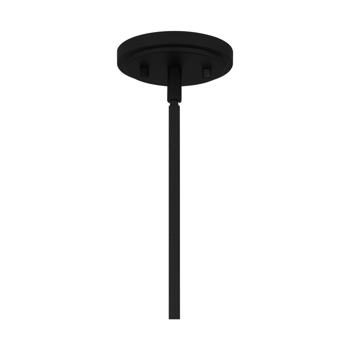 One Light Mini Pendant from the Leona collection in Matte Black finish