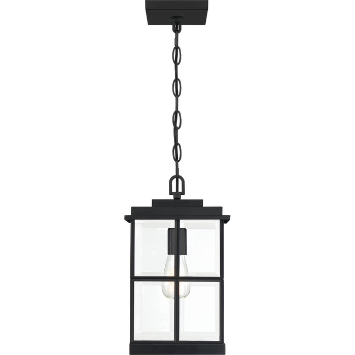 One Light Mini Pendant from the Mulligan collection in Matte Black finish