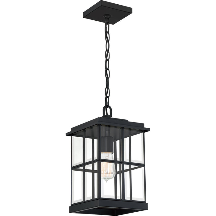 One Light Mini Pendant from the Mulligan collection in Matte Black finish