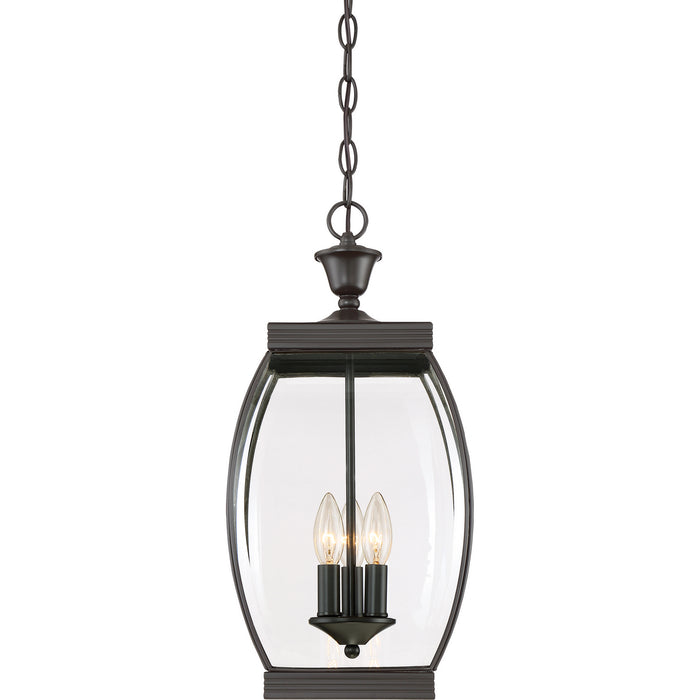 Three Light Pendant from the Oasis collection in Medici Bronze finish