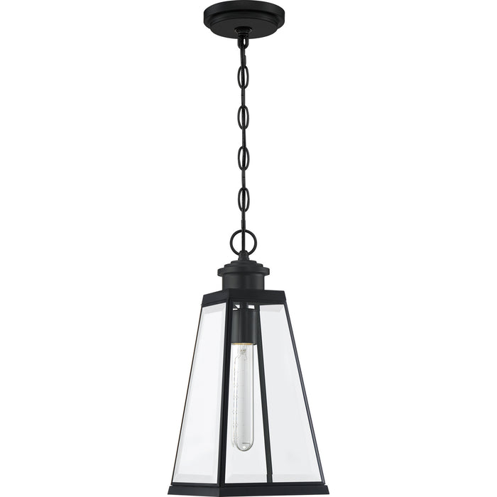 One Light Mini Pendant from the Paxton collection in Matte Black finish