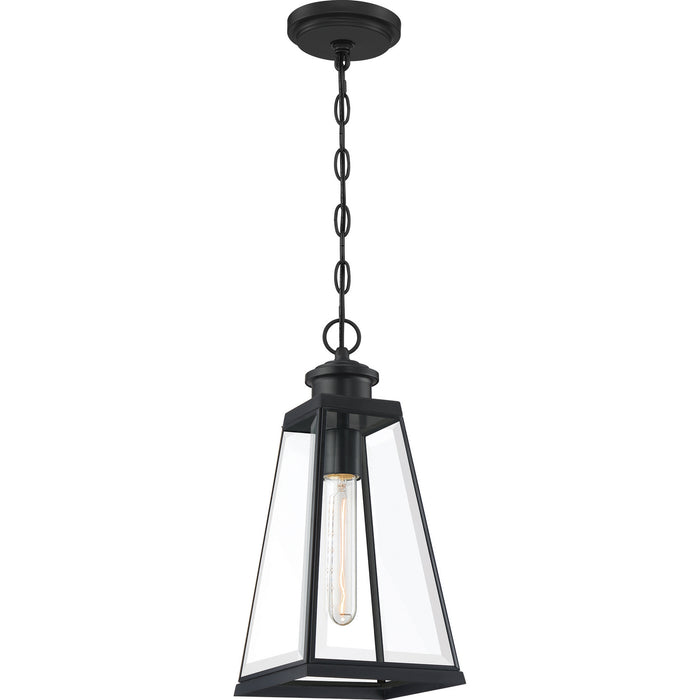 One Light Mini Pendant from the Paxton collection in Matte Black finish