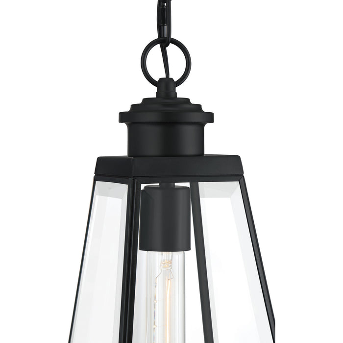 One Light Mini Pendant from the Paxton collection in Matte Black finish