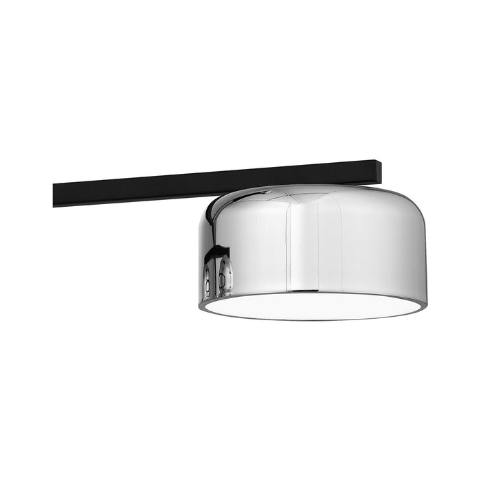 LED Linear Chandelier from the Gabriel collection in Matte Black finish