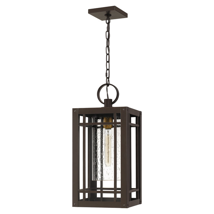 One Light Mini Pendant from the Pelham collection in Western Bronze finish