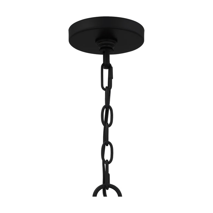 Four Light Pendant from the Tansy collection in Matte Black finish